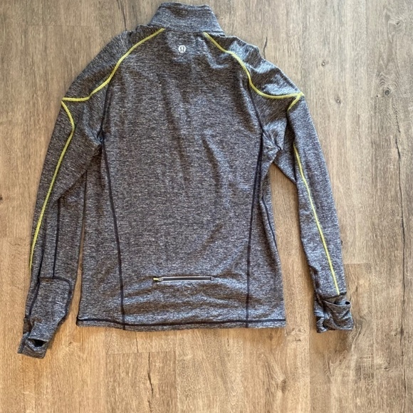 LULULEMON Men’s Half Zip Heathered Black Size Large - Picture 8 of 9